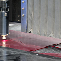 Lavorazione laser, dettaglio