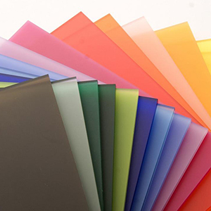Il nostro campionario di colori plexiglas