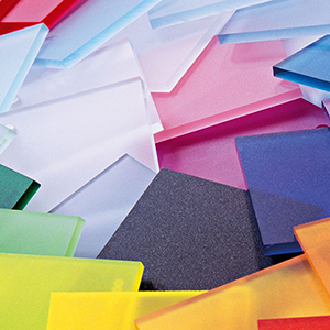 Il nostro campionario colori per le lastre in plexiglas