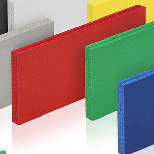 Anche il PVC può trovarsi in vari colori e dimensioni