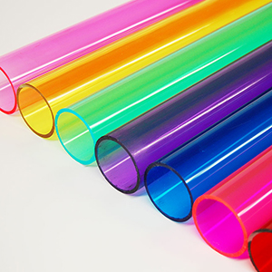 Tubi di varie dimensioni e colori in PVC